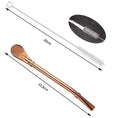 Load image into Gallery viewer, 2pcs Yerba Mate Bombilla Stainless Steel Straws with Cleaning Brush