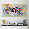 Load image into Gallery viewer, Modern Abstract Art Canvas Posters Colorful Block Oil Painting Print Wall Pictures For Living Room Home Decor Mural Frameless