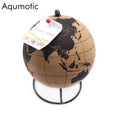 Load image into Gallery viewer, Aqumotic Cork Globe – World Message Board with Push Pins