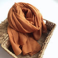 Load image into Gallery viewer, Solid Color Large Scarf for Women 150x190cm