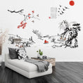 Load image into Gallery viewer, Chinese Style Ink Painting Landscape Art Wall Stickers Living Room Bedroom Background For Home Decoration Mural Decals Wallpaper
