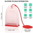 Load image into Gallery viewer, 2/4pcs Reusable Silicone Tea Infuser Bags