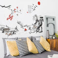 Load image into Gallery viewer, Chinese Style Ink Painting Landscape Art Wall Stickers Living Room Bedroom Background For Home Decoration Mural Decals Wallpaper