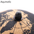 Load image into Gallery viewer, Aqumotic Cork Globe – World Message Board with Push Pins