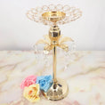 Load image into Gallery viewer, PEANDIM Gold Crystal Candle Holder Wedding Decoration Table Centerpieces Candelabra Birthday Party Flower Vase Holder Home Decor