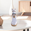 Load image into Gallery viewer, Home Decoration Cat Ornament Egyptian Cat Figurine Statue Decoration Vintage Cat Goddess Bastet Statue