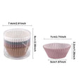 Load image into Gallery viewer, 100PCS Food Grade Grease-Proof Cupcake Liners – Mini Paper Baking Cups
