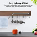 Load image into Gallery viewer, 8-Piece Stainless Steel Measuring Cups & Spoons Set