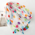 Load image into Gallery viewer, Luxury Dot Cotton Shawl - Large Pashmina Hijab