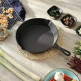 Load image into Gallery viewer, 1PCS Small Cast Iron Frying Pan – Uncoated Black