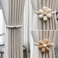 Load image into Gallery viewer, Flower Curtain Tieback – Elastic Magnetic Buckle for Home Decor