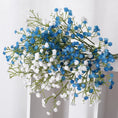 Load image into Gallery viewer, White Gypsophila Artificial Flowers Wedding DIY Bouquet Decoration Arrangement Plastic Baby's Breath Fake Flowers Home Decor