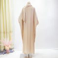 Load image into Gallery viewer, Kaftan Hijab Abaya for Women - Hooded One-Piece Prayer Dress