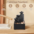 Load image into Gallery viewer, Tabletop Waterfall Fountain – Relaxation and Meditation Desktop Decor
