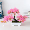 Load image into Gallery viewer, Artificial Bonsai Tree – Small Potted Plant for Home Decor