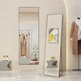 Load image into Gallery viewer, Full Length Mirror with Aluminum Alloy Frame and Nano Glass for Dressing and Home Decor