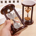 Load image into Gallery viewer, Retro Wooden Hourglass Timer β Creative Desktop Decor Gift