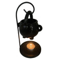 Load image into Gallery viewer, Hanging Cauldron Wax Burner β Witchcraft Candle & Aroma Diffuser