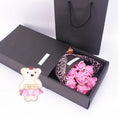 Load image into Gallery viewer, Delight in the 7 Heads Artificial Rose Bouquet with Little Bear Gift Box