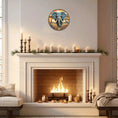 Load image into Gallery viewer, Add a Touch of Elegance with the 8x8 Faux Origami Elephant Metal Sign