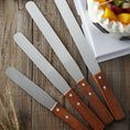 Load image into Gallery viewer, Stainless Steel Cake Icing Spatula – Wooden Handle, Multiple Sizes