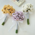 Load image into Gallery viewer, Pink Peony Rose Silk Flower Bouquet