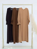Load image into Gallery viewer, Eid Jersey Modest Under Abaya Dress for Women 2024