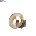 Load image into Gallery viewer, Transparent Brown Glass Vase Creative Marble Base Flowers Pots Desk Decoration Flower Arrangement Floral Vases Modern Home Decor