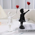 Load image into Gallery viewer, Little Girl with Balloon Statue β Home Decor Accent