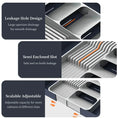 Load image into Gallery viewer, Expandable Silverware Organizer with Knife Holder