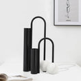 Load image into Gallery viewer, Marble Wrought Iron Vase Living Room Bedroom Handicraft Decoration Handicraft Decoration Flower Arrangement Home Decoration