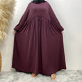 Load image into Gallery viewer, Elegant Crepe Maxi Prayer Dress for Eid and Ramadan