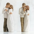 Load image into Gallery viewer, Nordic Nativity Scene – Wooden Resin Family Figurine Ornament