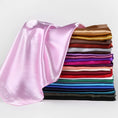 Load image into Gallery viewer, 90x90cm Satin Headwraps for Women - Solid Colors