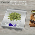 Load image into Gallery viewer, Stainless Steel Kitchen Weighing Scale