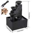 Load image into Gallery viewer, Tabletop Waterfall Fountain – Relaxation and Meditation Desktop Decor