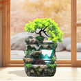 Load image into Gallery viewer, Desktop Rockery Water Fountain – Zen Meditation Decor