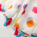 Load image into Gallery viewer, Luxury Dot Cotton Shawl - Large Pashmina Hijab