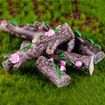 Load image into Gallery viewer, 4 Pcs Peach Blossom Bonsai – Fairy Garden Moss Ornaments