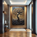 Load image into Gallery viewer, Tree of Life Art Poster Canvas Painting Prints Poster Modern Black Gold Tree Wall Art Pictures Living Room Abstract Home Decor