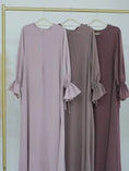 Load image into Gallery viewer, Eid Muslim Kaftan Plain Modest Under Dress for Women
