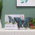 Load image into Gallery viewer, Metal Butterfly Wall Art β Indoor/Outdoor Garden Decor