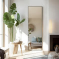 Load image into Gallery viewer, Full Length Mirror with Aluminum Alloy Frame and Nano Glass for Dressing and Home Decor