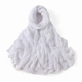 Load image into Gallery viewer, Plus Size Plain Cotton Rayon Hijab Scarf for Women