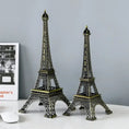 Load image into Gallery viewer, Architectural Miniature Models – Eiffel Tower & Statue of Liberty Decor