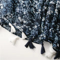 Load image into Gallery viewer, New Floral Cotton-Linen Hijabs with Tassels for Women