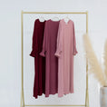 Load image into Gallery viewer, Crepe Muslim Abaya for Women - Plain Long Dress