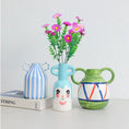 Load image into Gallery viewer, Double Ear Hydroponic Flower Vase, Nordic Ins, Desktop, Hotel, Home Decoration, Flower Pot Vase Decoration Home