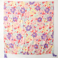 Load image into Gallery viewer, Luxury Floral Cotton Pashmina Scarf
