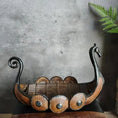 Load image into Gallery viewer, Nordic Retro Viking's Leading Ship Resin Desktop Ornaments Ornaments Crafts Small Gifts Home Decoration Antique Home Decor